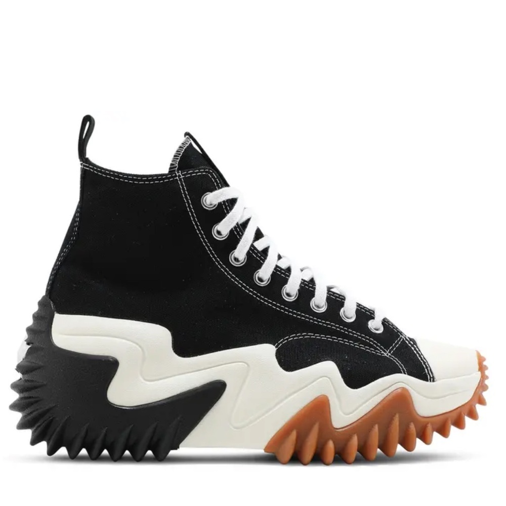 Converse Black and White High-Top Sneakers
